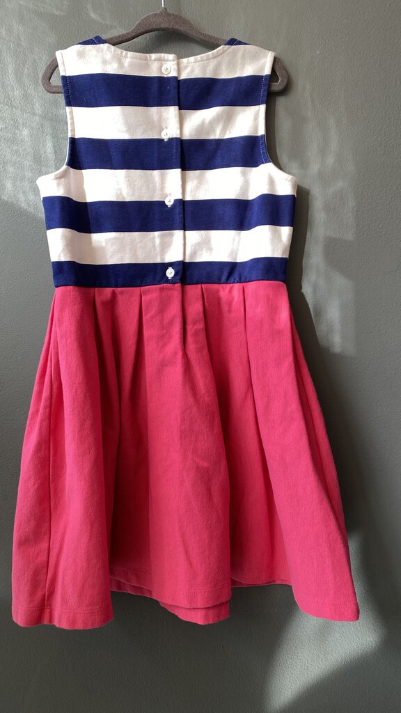 Stripe Top Bow Front Dress