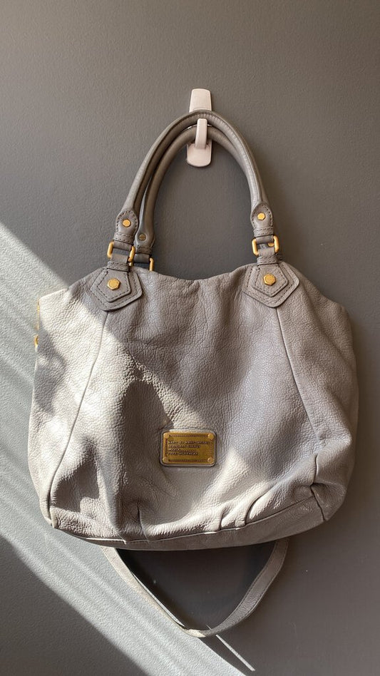 Ruched Tote w/ Crossbody