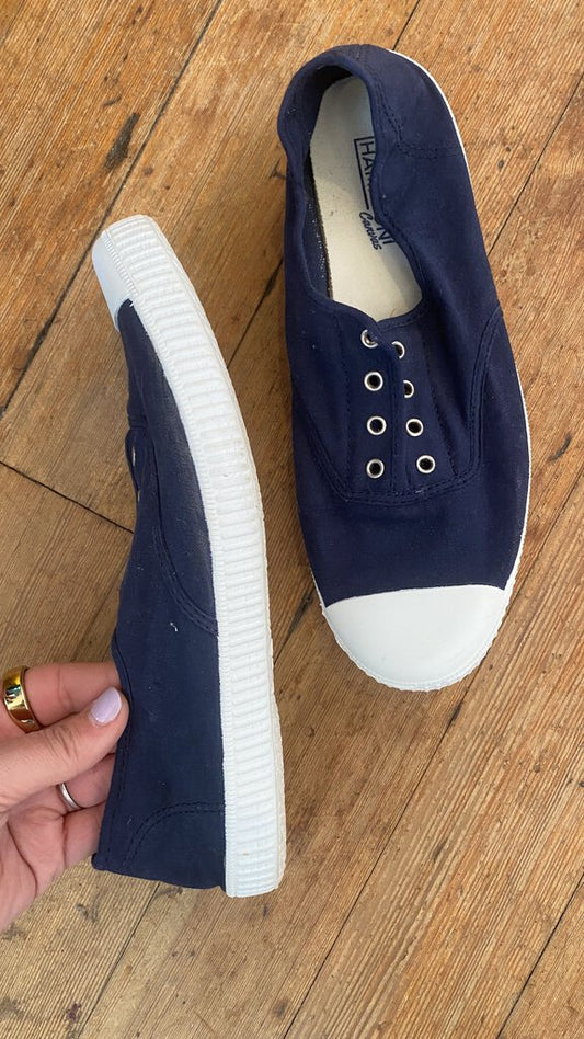 Canvas Slip On Sneakers (size 42)
