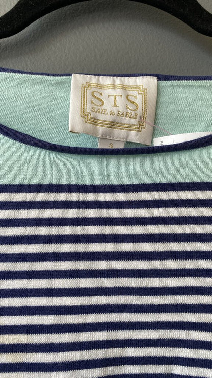 Stripe Knit LS