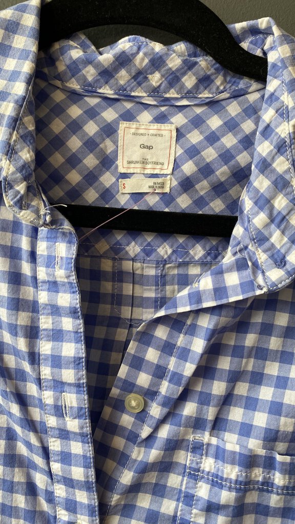Gingham Button Up