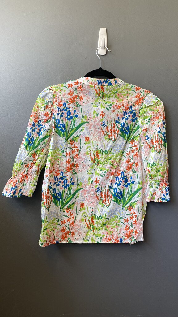 Watercolor Floral Blouse