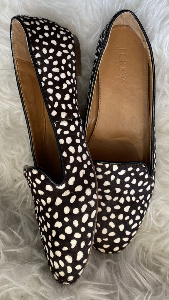 Ponyhair Loafer Flats