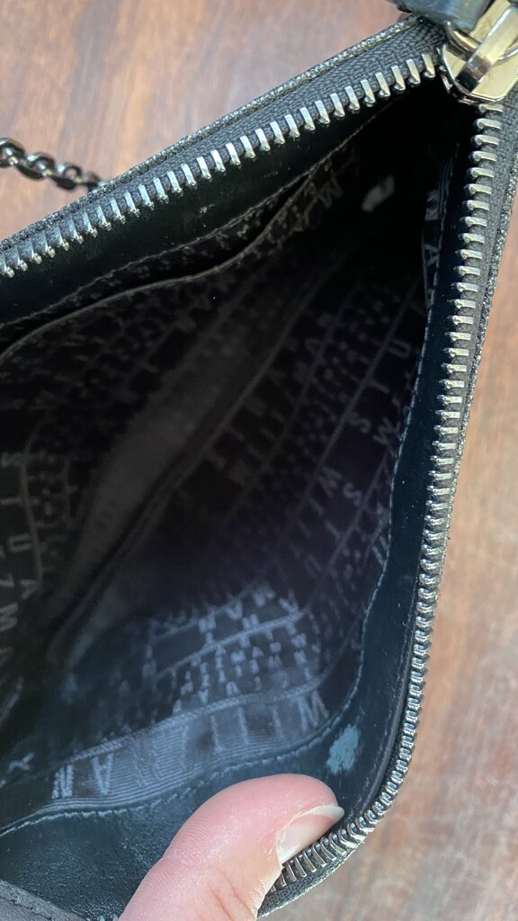 Shimmer Flat Shoulder Bag