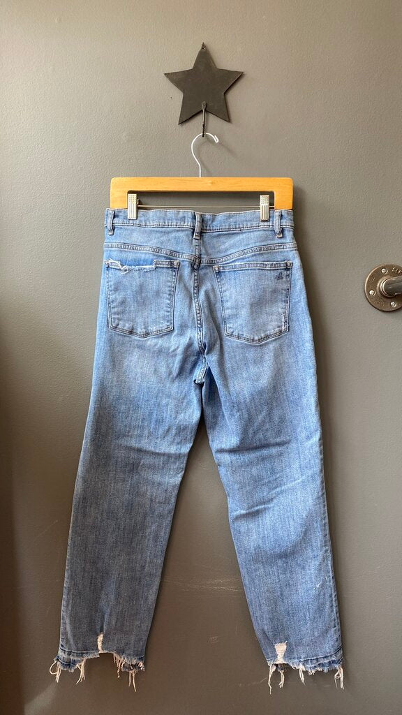 Patti High Rise Straight Jeans