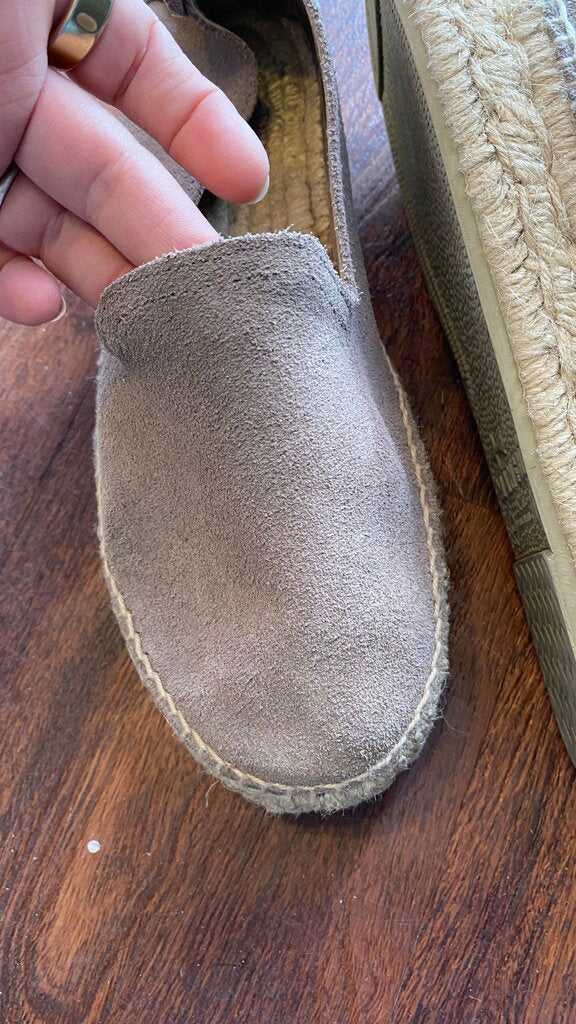 Platform Suede Espadrilles