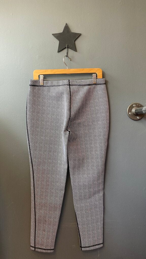 Neoprene Chevron Skinny Pants