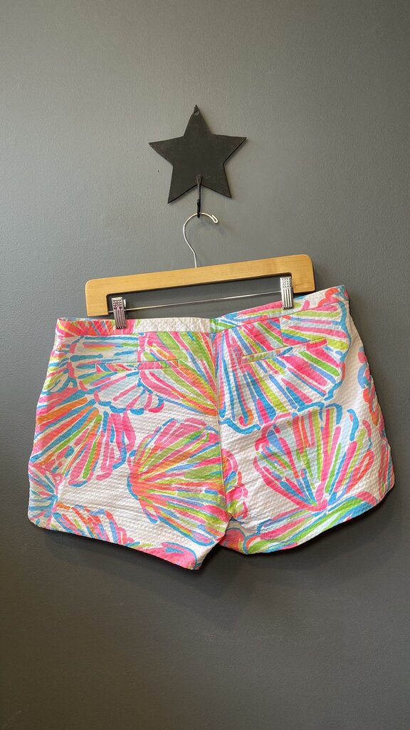 Textured Neon Shorts