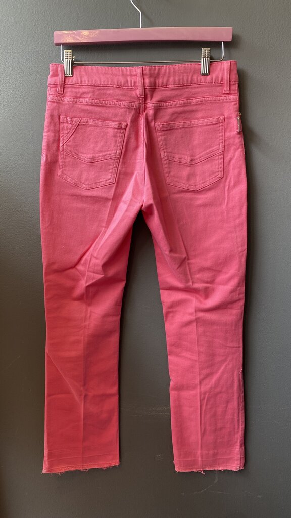 Button Fly Pink Jeans