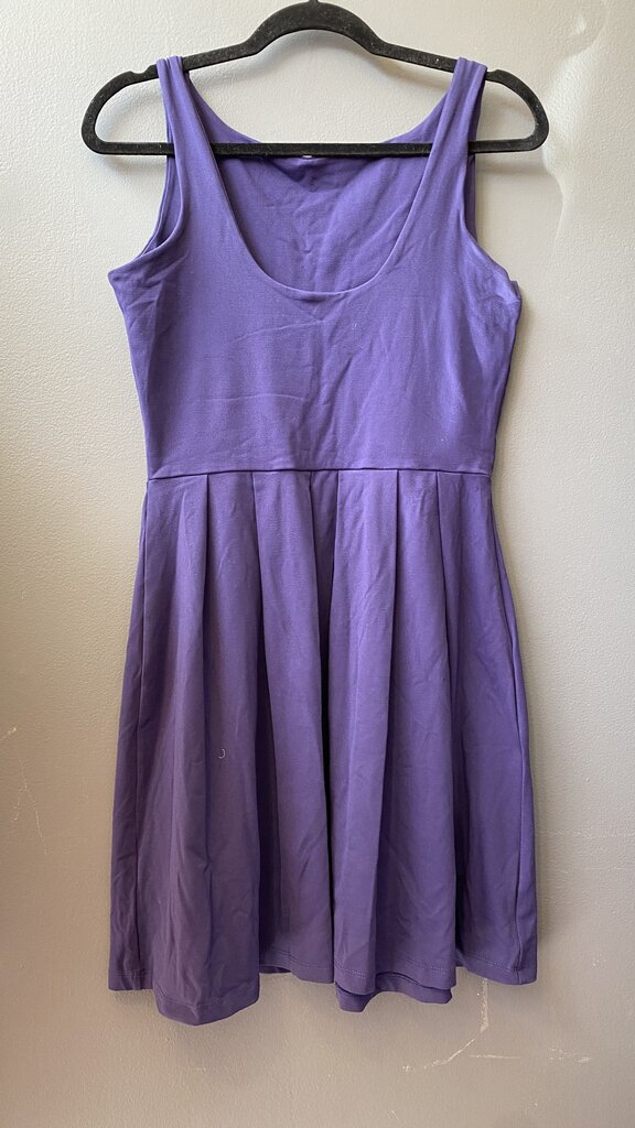 Stretch Knit Fit Flare Dress