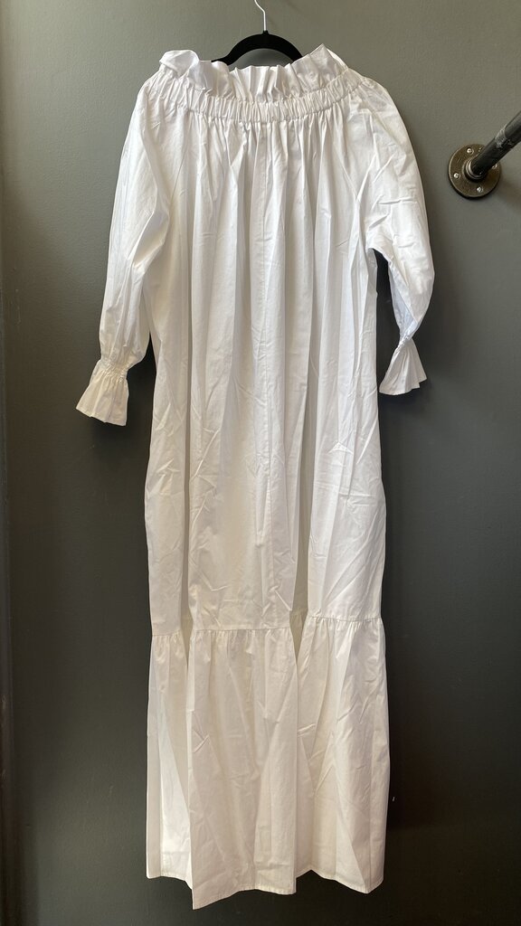 Ruffle Off the Shoulder Maxi Dress