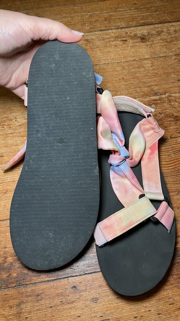 Tie Dye Velcro Sandals