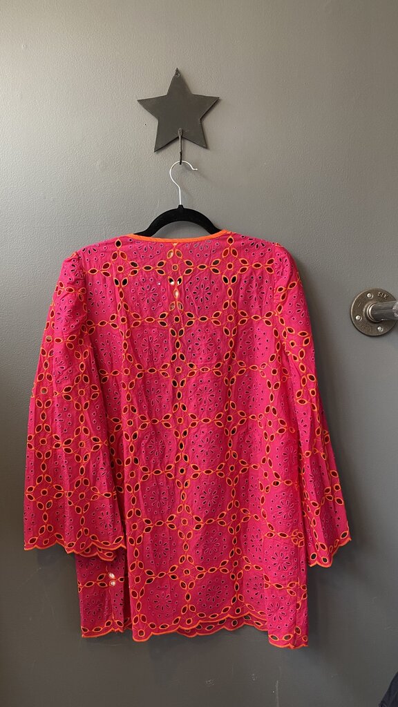 Eyelet Coverup Dress