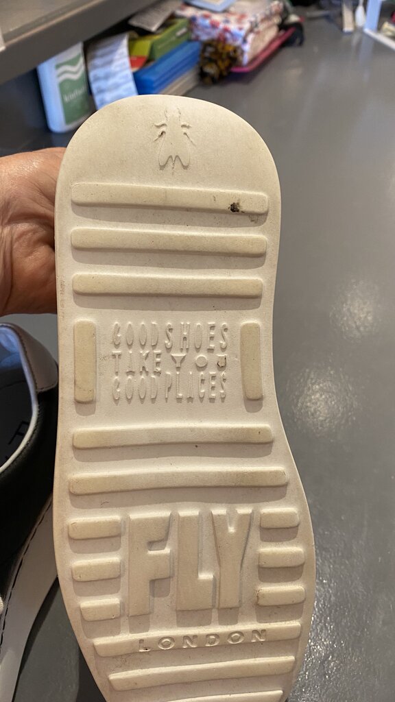 Leather Wedge Sneakers