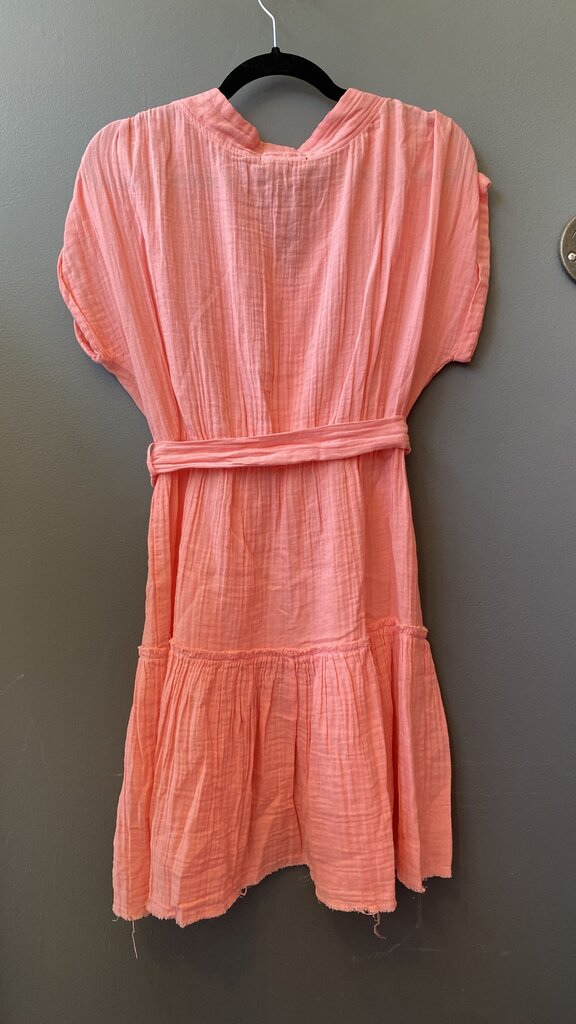 Gauze Fit Flare Mini Dress
