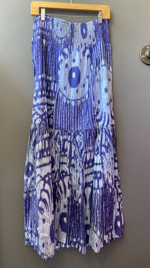 Ikat Pull On Maxi Skirt