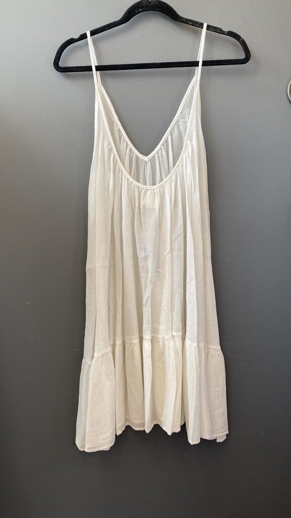 Gauze Mini Coverup Dress