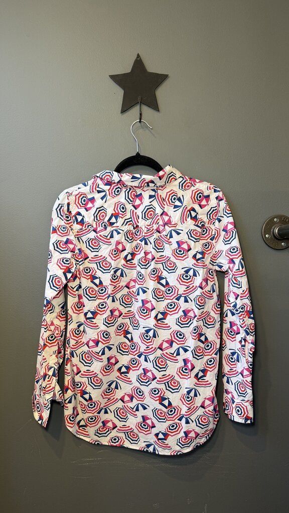 Beach Umbrella Button Up Top