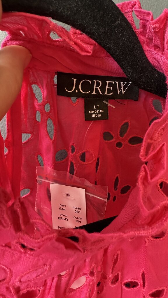 Tall Eyelet High Neck Dress