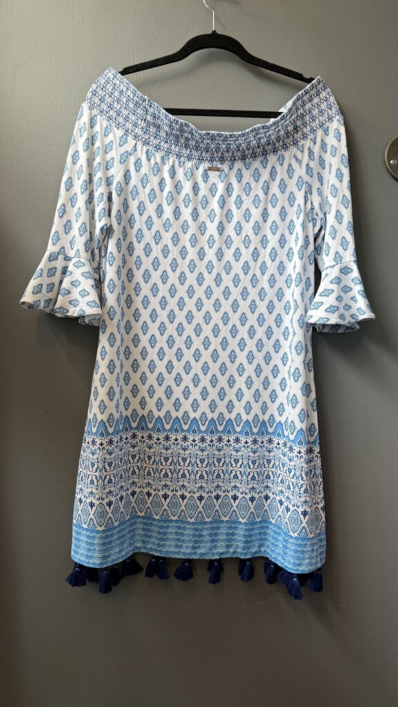 Smocked Off the Shoulder Dress