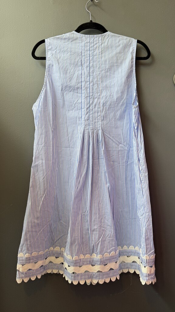 Ric Rack Trim Mini Dress