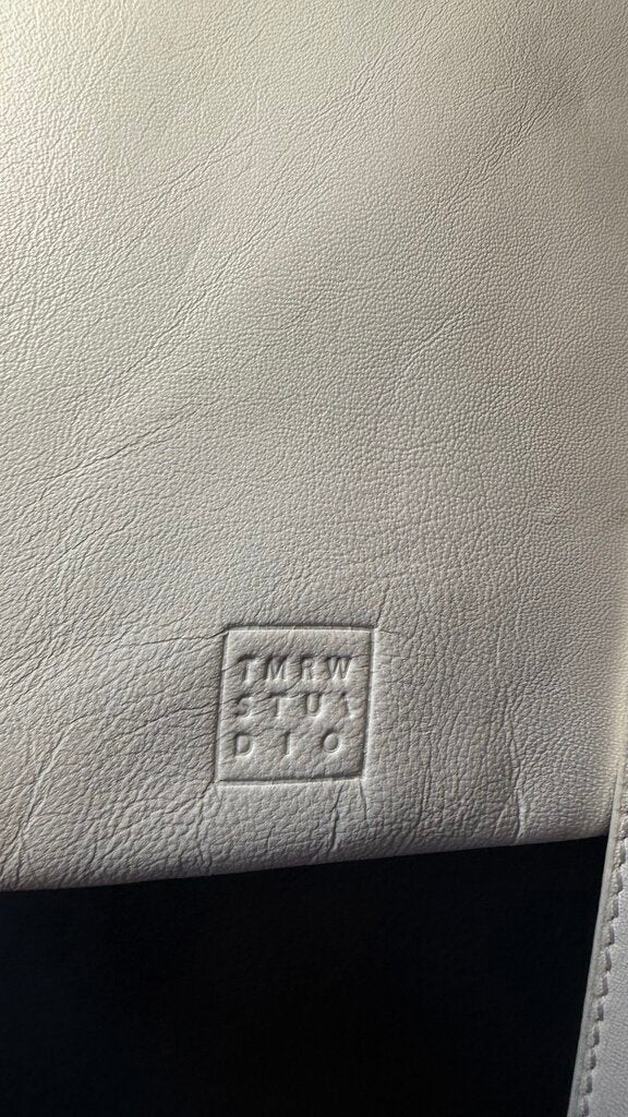 Leather Flat Crossbody Clutch Bag