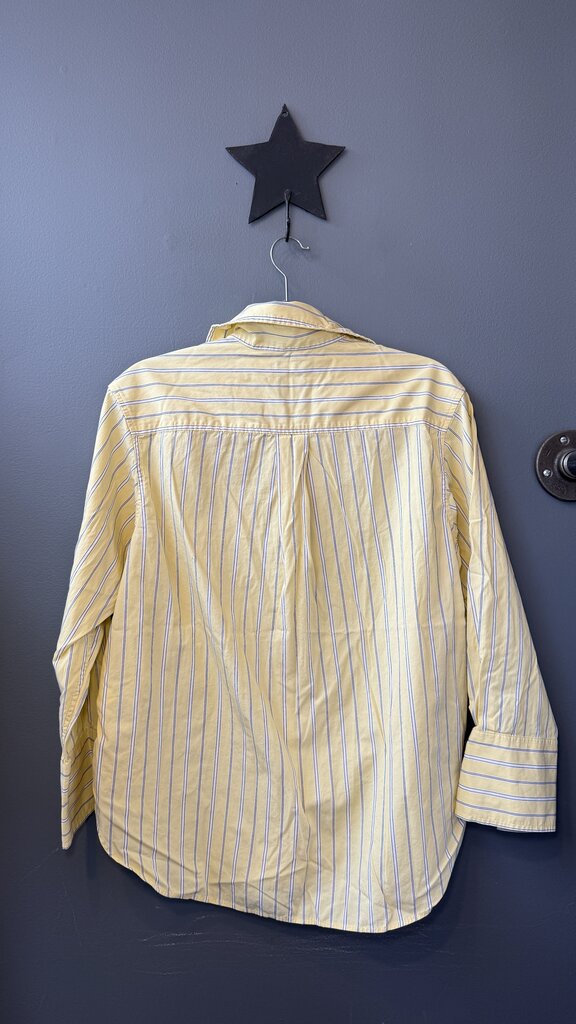 Stripe Big Shirt Button Up