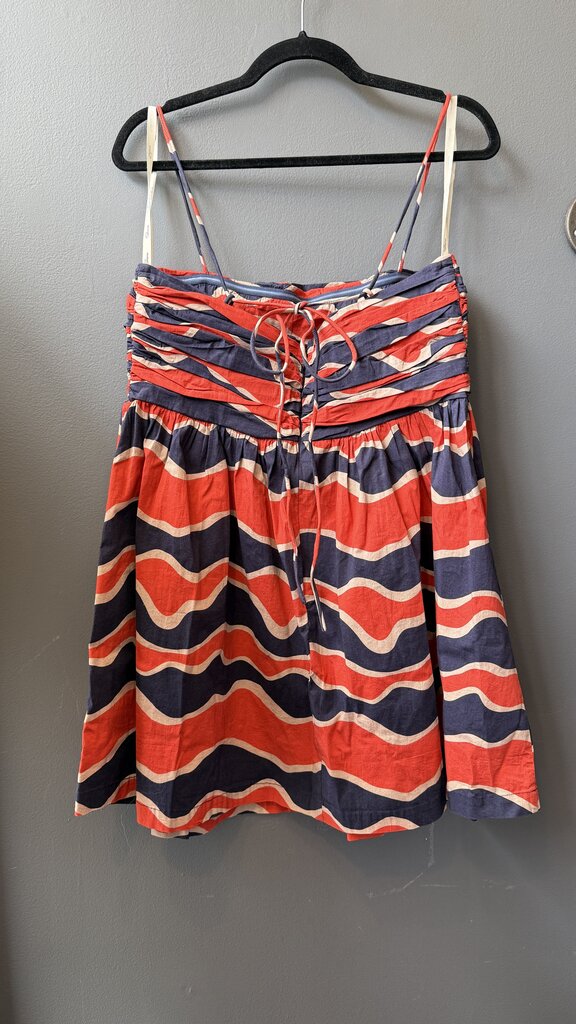 Cotton Halter Mini Dress