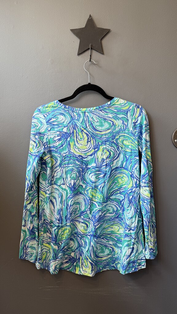 Pima Cotton Henley Longsleeve Tee