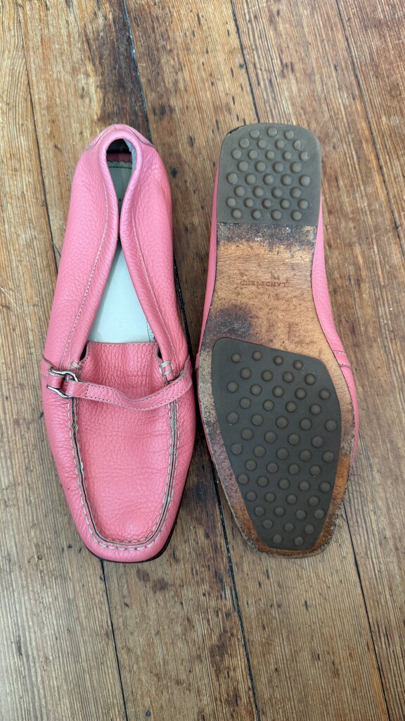 Leather Shackle Loafers