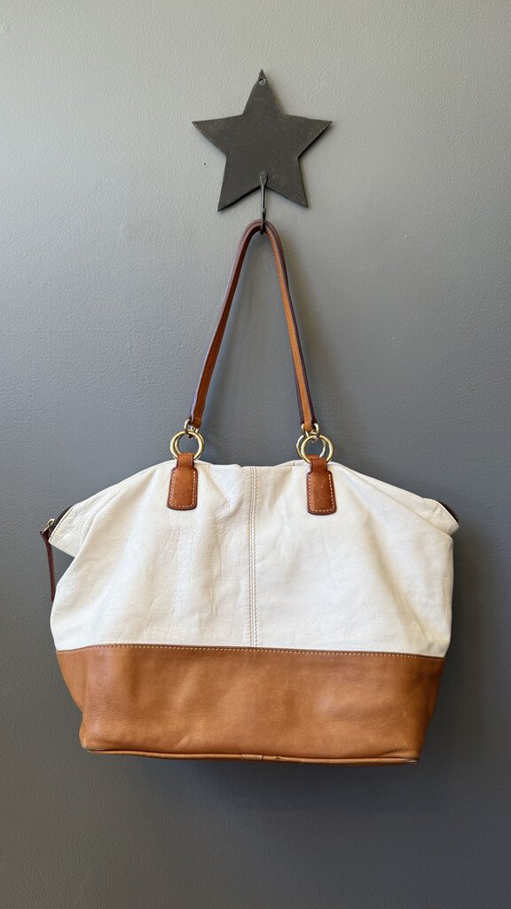 Leather Slouchy Tote