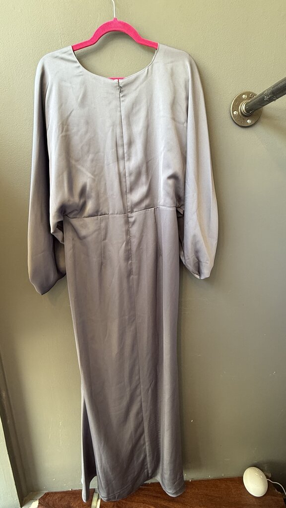 Beaded Neckline Gown