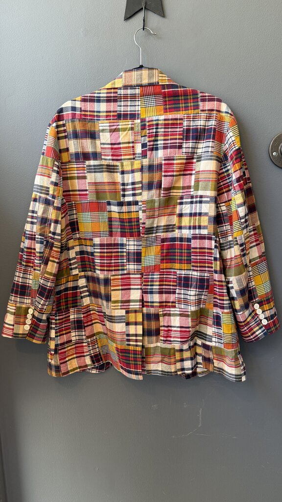 Madras Sport Coat Blazer