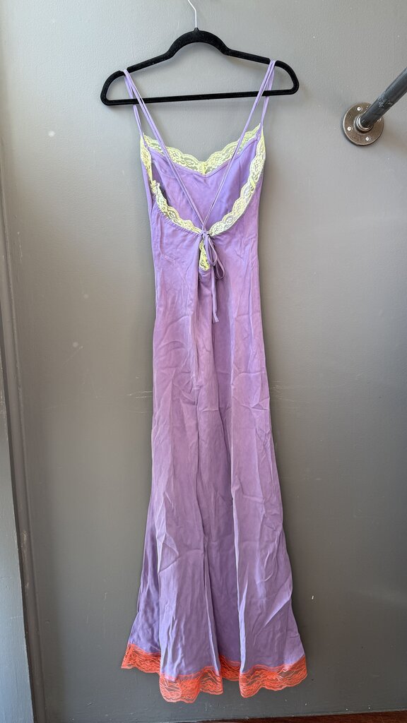 Lace Trim Slip Dress