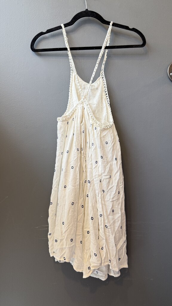 X Back Mini Coverup Dress