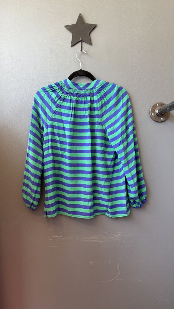 Elsa Silk Striped Blouse