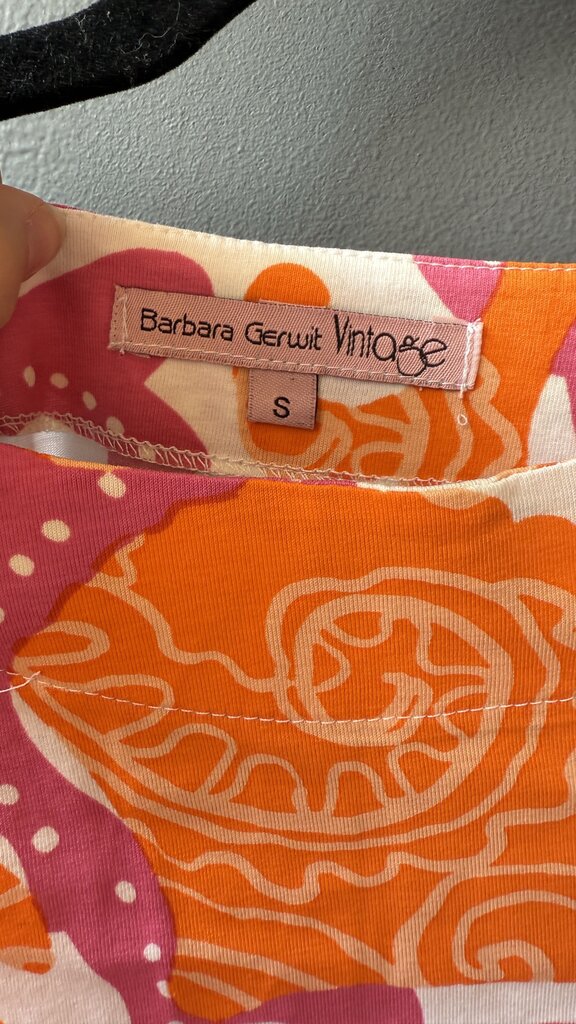 Printed Vneck TShirt Dress