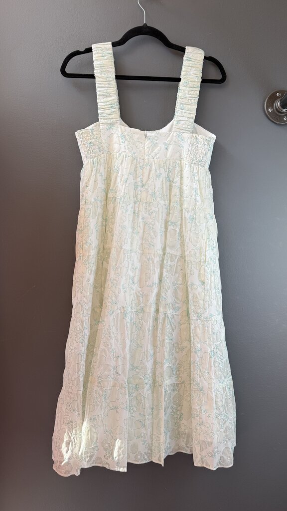 Floral Cotton Midi Dress