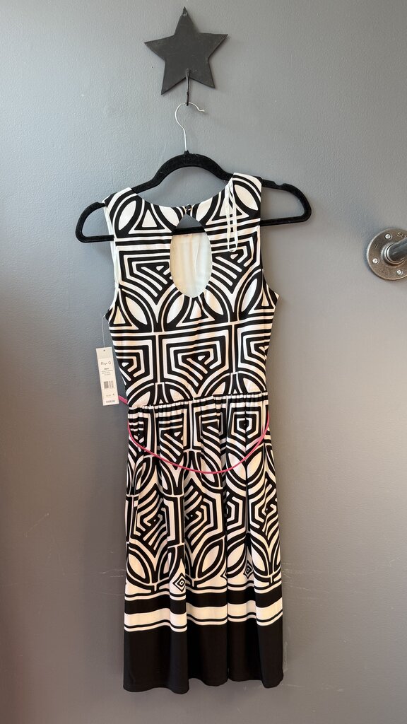 Fit Flare Belted Dress