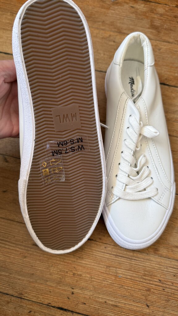 White Leather Sneakers