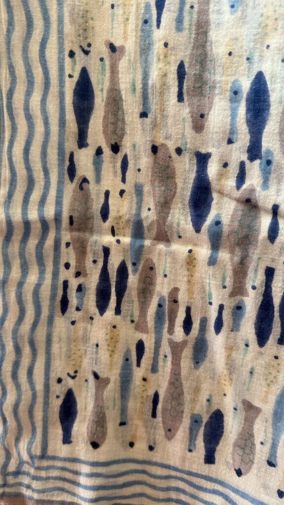 Batik Fish Pareo Scarf