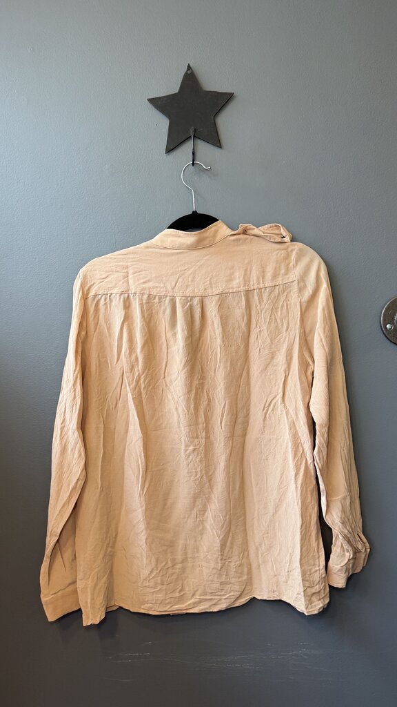 Silk Pocket Blouse