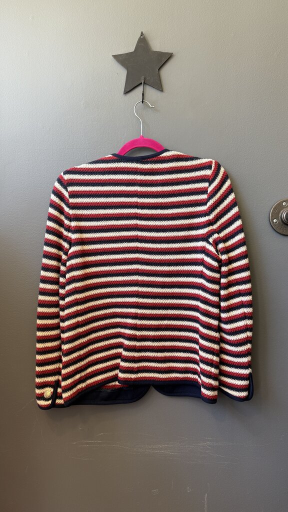 Stripe Knit Jacket