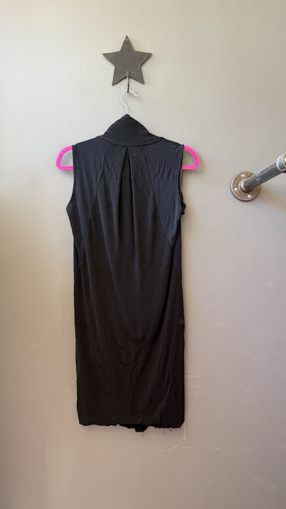 Knot Front Cowl Shift Dress