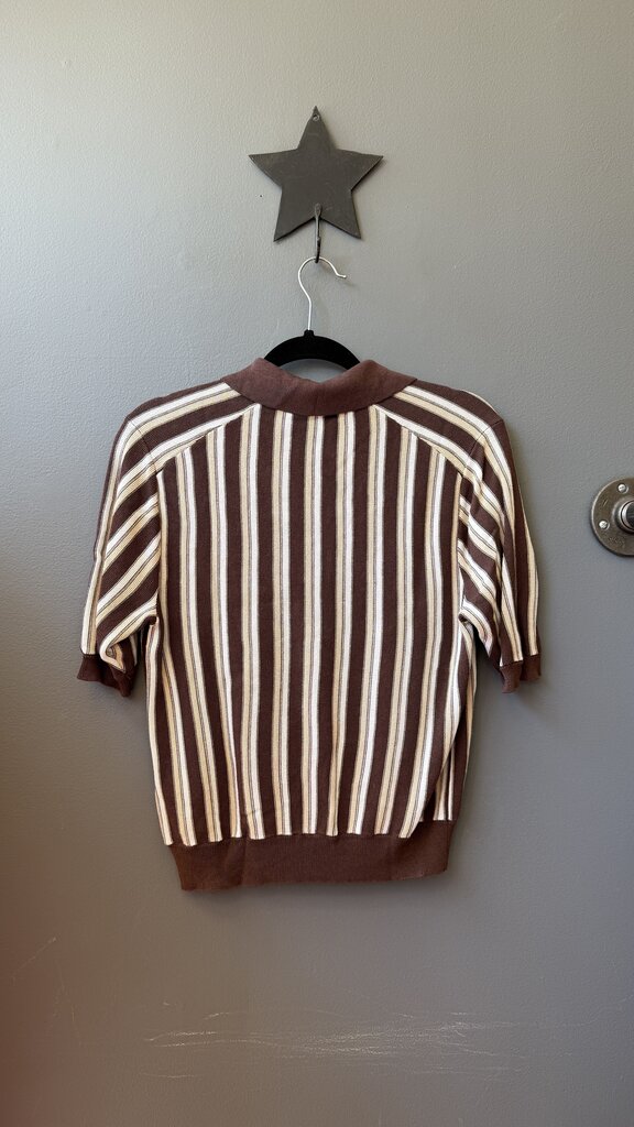 Knit Button Front Top