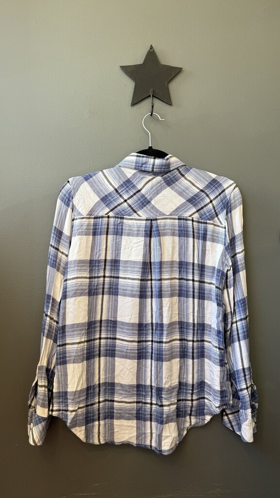 Plaid Flannel Button Up Shirt