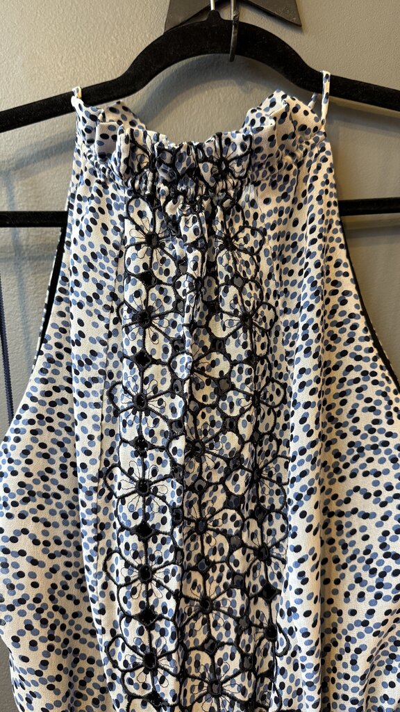 Dot Tiered Maxi Dress