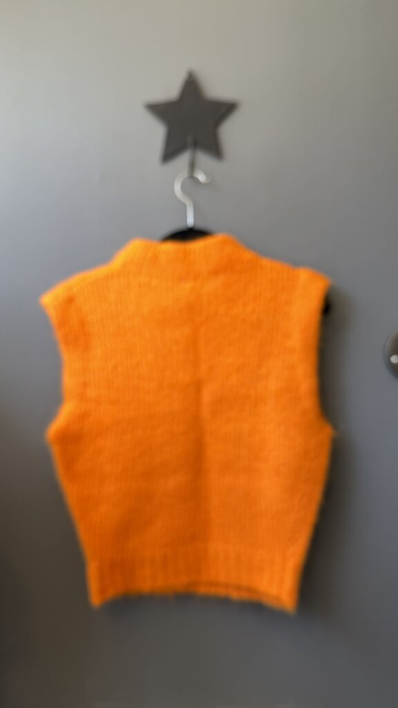 Mockneck Sleeveless Sweater