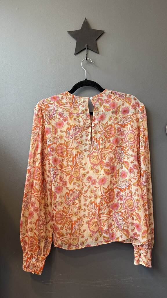 Floral Sheer Blouse