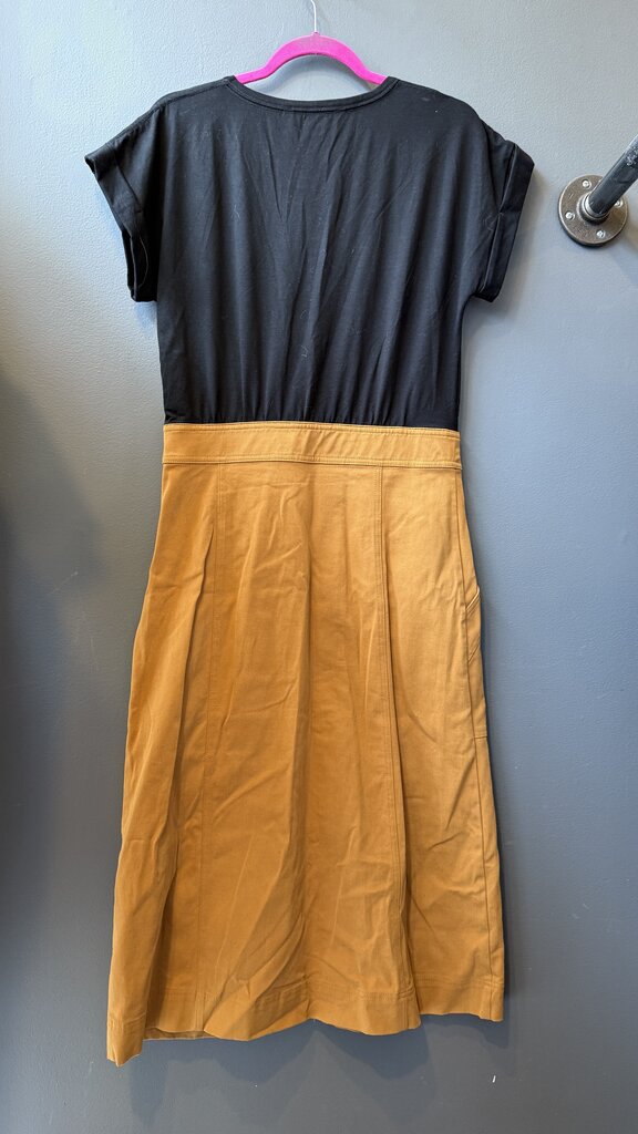 Button Front Midi Dress